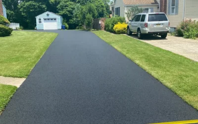 A Clean Slate – New Asphalt Driveway Installation in Belford, NJ